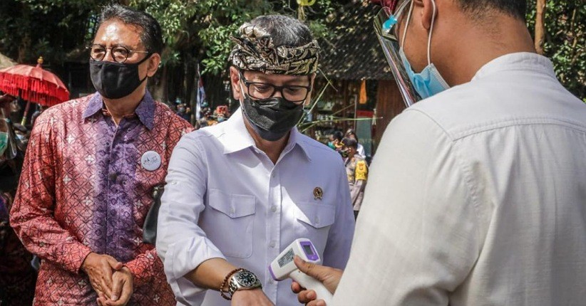 Wishnutama: UNWTO Apresiasi Penerapan Protokol CHSE Pariwisata Bali