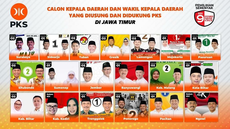 Klaim Menang di 13 Daerah, PKS Jatim: Terima Kasih, Mari Wujudkan Kesejahteraan Rakyat 