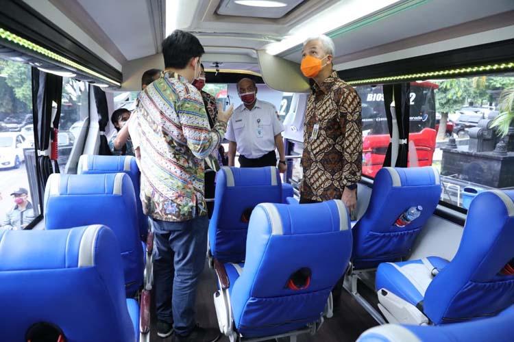 Keren, Warga Jateng Ciptakan Bus Anti Corona