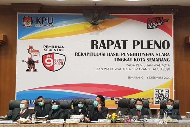 Lawan Kotak Kosong, Hendi-Ita Menangi Pilkada Kota Semarang dengan 716.693 Suara