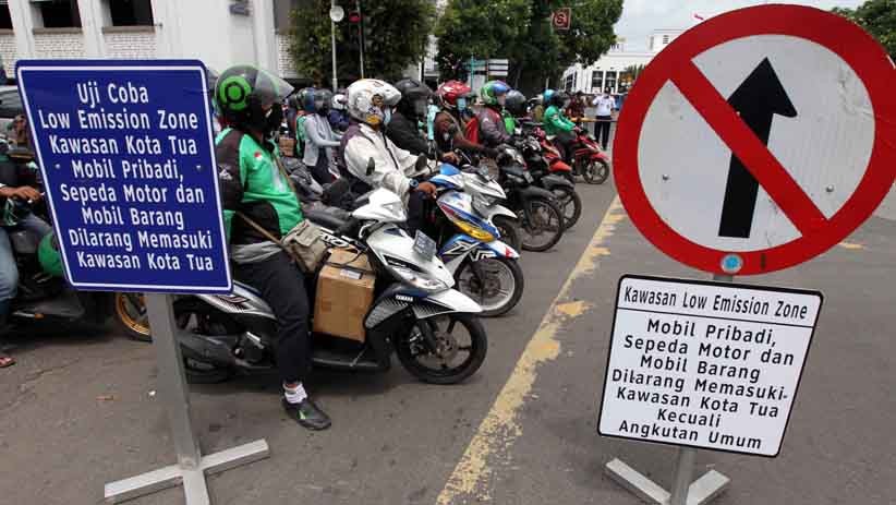 Catat! Mulai Hari Ini Kendaraan Bermotor Dilarang Lewat Kota Tua