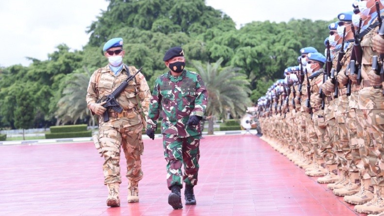 Eks Danjen Kopassus Lulusan Adhi Makayasa Lepas Pasukan Perdamaian ke Lebanon