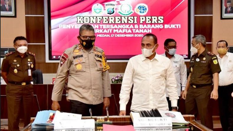 Polisi Tetapkan 4 Tersangka Mafia Tanah Sport Center, Edy Rahmayadi: Awal yang Baik