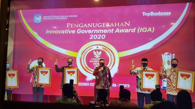 Kota Mataram Raih Penghargaan Innovative Government Award 2020