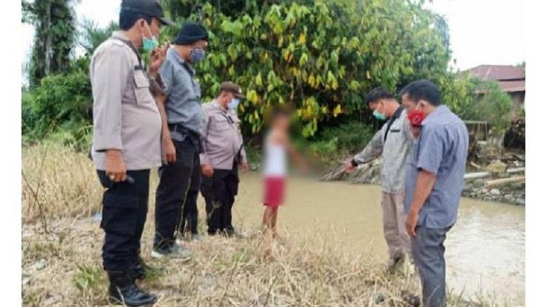 Balita Perempuan 3 Tahun Ditemukan Tewas di Saluran Irigasi Bah Tongguran Simalungun
