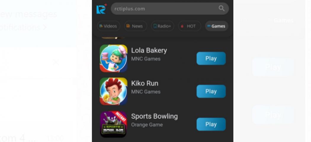 Games Seru dan Menantang di Aplikasi RCTI+, Dijamin Nagih! 