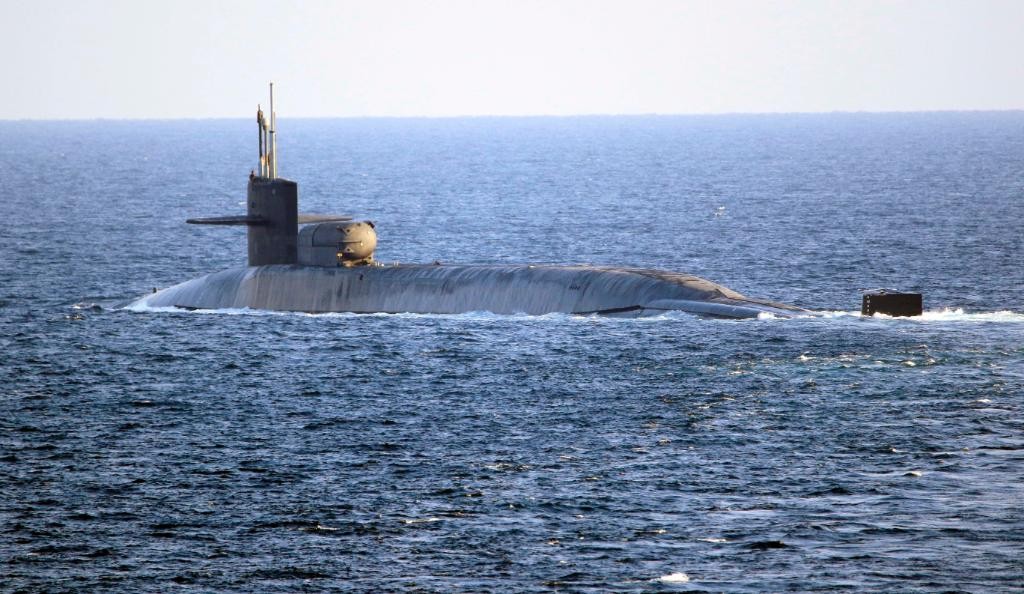 Kapal Selam AS dengan Rudal Bertenaga Nuklir Arungi Selat Hormuz, Mau Gertak Iran?