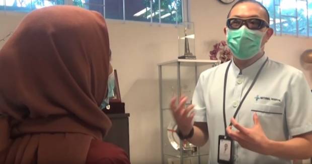RS National Hospital Surabaya Kini Bisa Deteksi Covid-19 dengan Air Liur