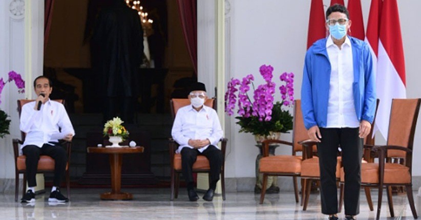 Lanjutkan Tugas Wishnutama sebagai Menparekraf, Sandiaga Uno: Mohon Dukungan dan Arahan