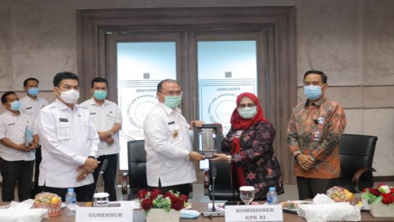 Gubernur Erzaldi Sambut KPK Gelar Monitoring Centre of Prevention di Babel
