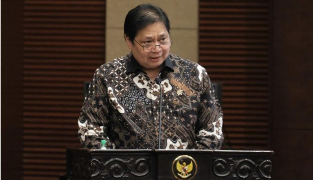 Tangani Covid-19, Menko Airlangga Pastikan Keuangan Negara Terjaga