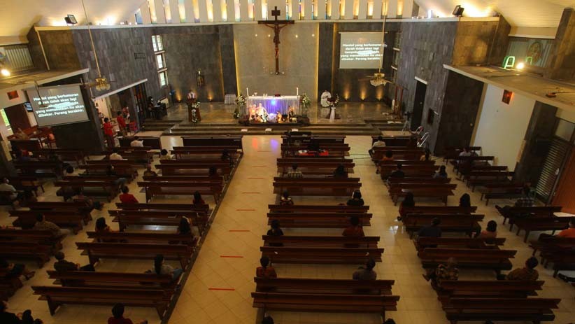 Masuk Zona Merah, Seluruh Gereja di Palopo Kompak Tiadakan Misa Natal