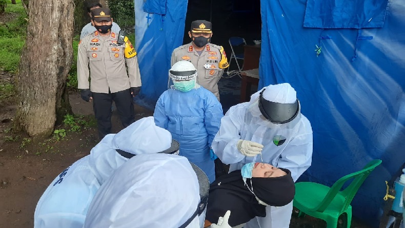 Tamasya ke Ciwidey Kabupaten Bandung, Pengunjung Dites Rapid Antigen Gratis