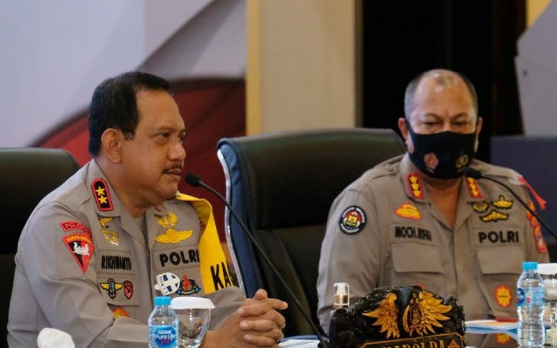 Polda Kalsel Pecat 21 Anggota Selama 2020