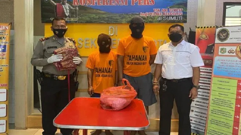 2 dari 4 Komplotan Pencurian Spesialias Rumah Kosong di Medan Ditangkap