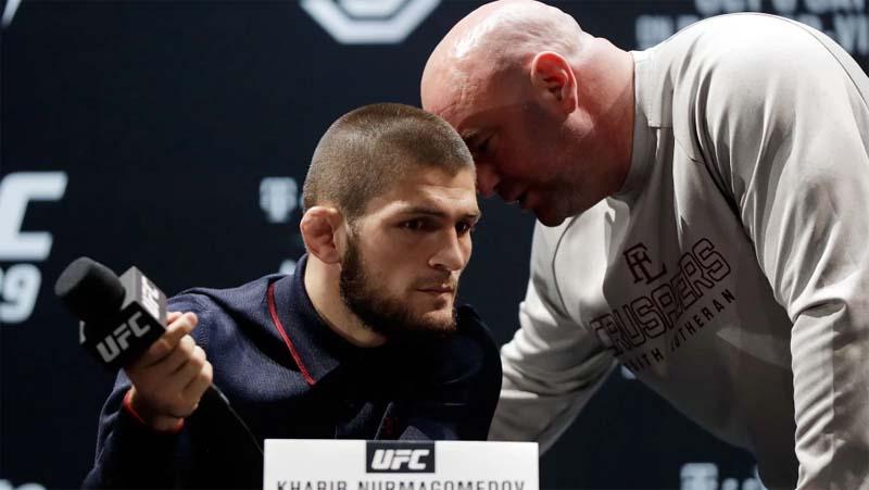 Dana White Ingin Khabib Nurmagomedov Bertarung 10 Kali Lagi