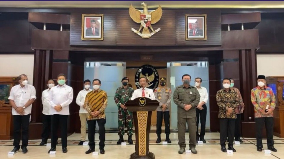 Sosok 5 Jenderal Dampingi Pengumuman Pembubaran FPI