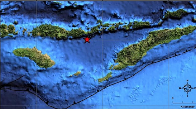 Gempa Bumi Magnitudo 5,3 Guncang Sikka NTT