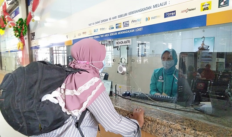 Mulai 1 Januari 2021 PT KAI Daops 8 Tutup Layanan Loket di 23 Stasiun 