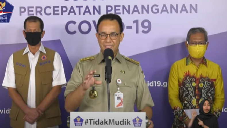 Anies: Sekarang Fase Menentukan Sesudah 4 Juni Kita Transisi Menuju Normal Baru