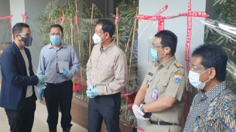 Wakil Ketua DPR dan Wagub DKI Cek Hotel Mangga Besar untuk Pasien Covid-19