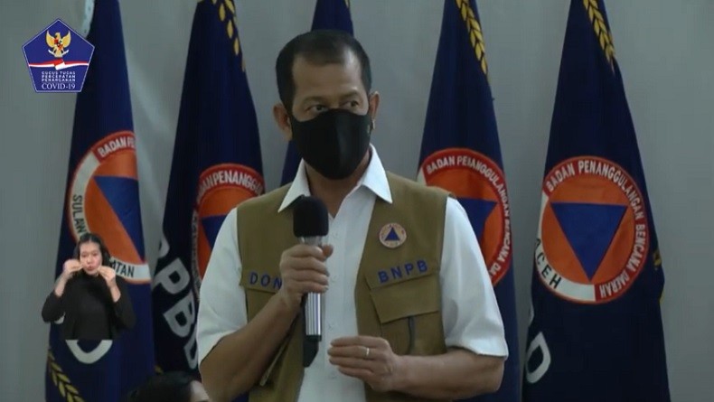 Di Depan Jokowi, Doni Monardo Jelaskan Perkembangan dan Penanganan Covid-19
