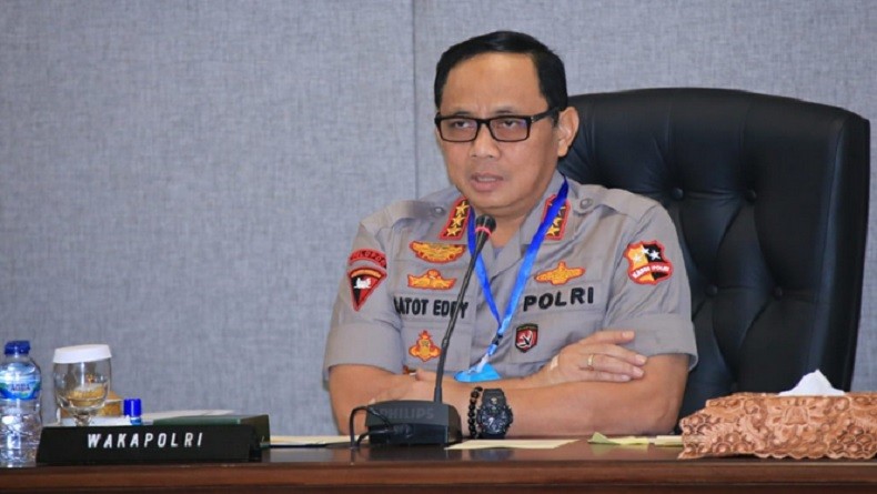 Polri Keluarkan Telegram Penyemprotan Disinfektan Serentak Gunakan Water Cannon