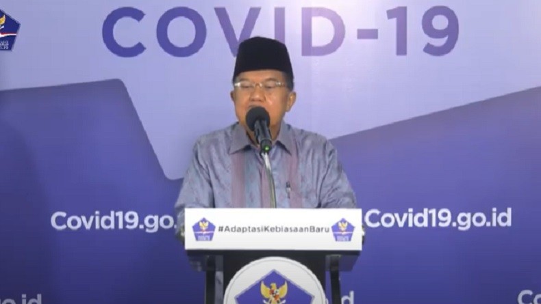 Jusuf Kalla Minta Masjid Disemprot Disinfektan Sebelum dan Sesudah Salat Idul Adha