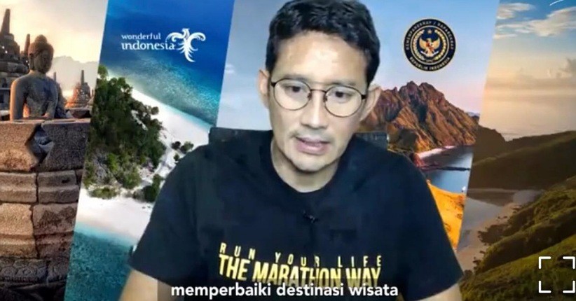 Sandiaga Uno Berdialog dengan Mari Pangestu Bahas Kolaborasi Parekraf 