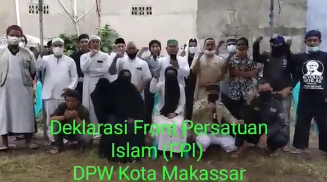 Beredar Deklarasi Front Persatuan Islam di Makassar, Diketuai Eks Ketua FPI