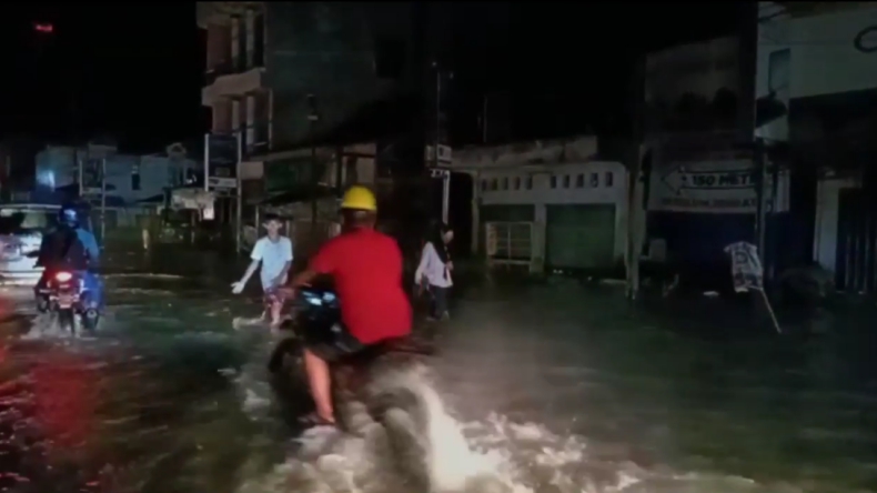 Banjir Terjang Lokasi Bekas Banjir Bandang di Masamba Luwu Utara