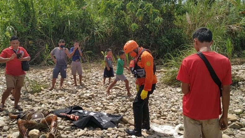 4 Hari Hilang, Perempuan Terseret Arus di Sungai Susua Nias Ditemukan Meninggal