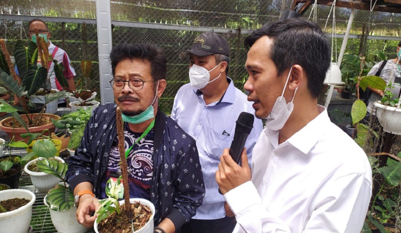 Mentan Syahrul Yasin Limpo Targetkan Cetak 2,5 Juta Petani Milenial, Kamu Siap?