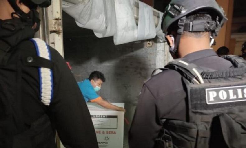 Tahap Awal, Lampung Terima 40.520 Dosis Vaksin Covid-19
