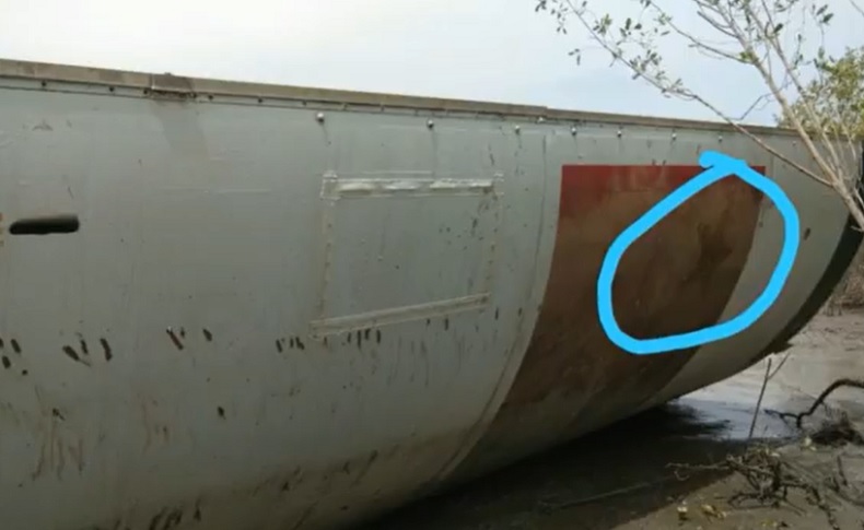 Serpihan Logam di Kobar Bertuliskan CNSA Diduga Pesawat Luar Angkasa China