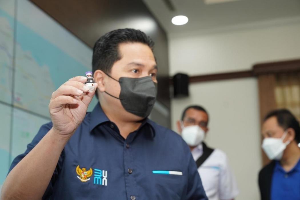 Erick Thohir Minta Pemda Jaga Kualitas Vaksin Covid-19 di Suhu 2-8 Derajat