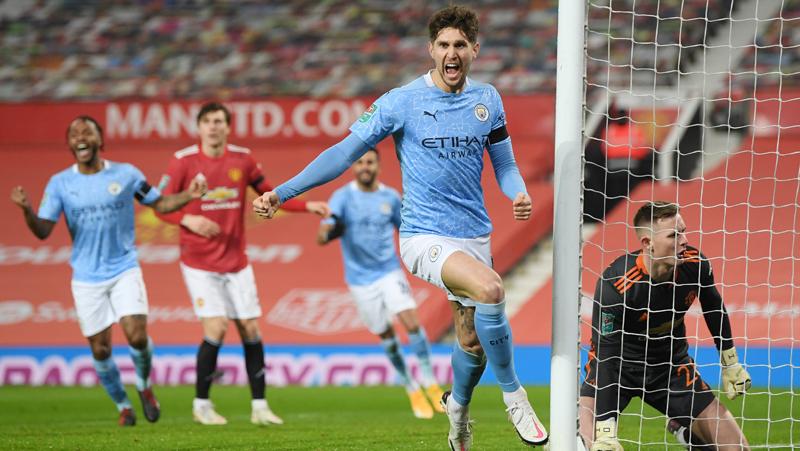 Kalahkan MU, Man City Tantang Tottenham di Final Piala Liga Inggris