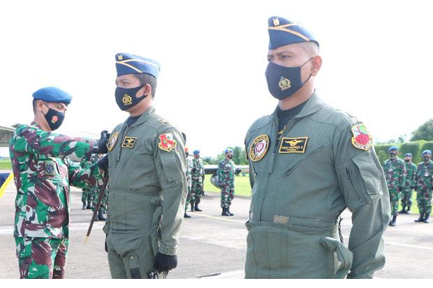 Dua Penerbang Tempur Skuadron Udara 1 Raih 2000 Jam Terbang