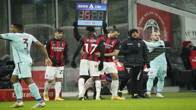 AC Milan Hajar Torino, Zlatan Ibrahimovic Comeback