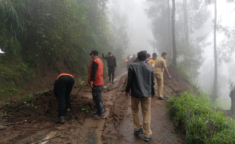 Pascalongsor, Jalur Menuju Objek Wisata Gunung Bromo Kembali Bisa Dilalui 