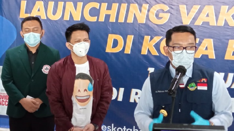 Disuntik Vaksin Covid-19 di Bandung, Ariel Noah Berharap Pandemi Segera Berlalu