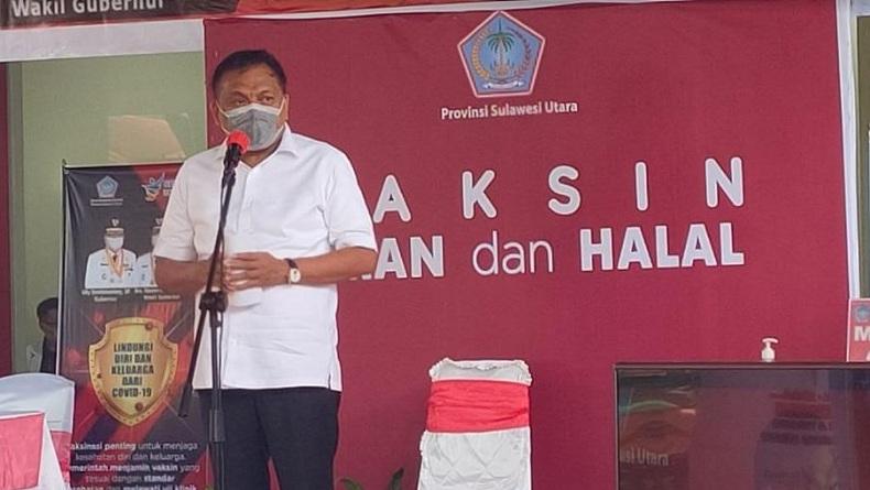 Gubernur Sulut Olly Dondokambey Batal Disuntik Vaksin, Ternyata Ini Penyebabnya