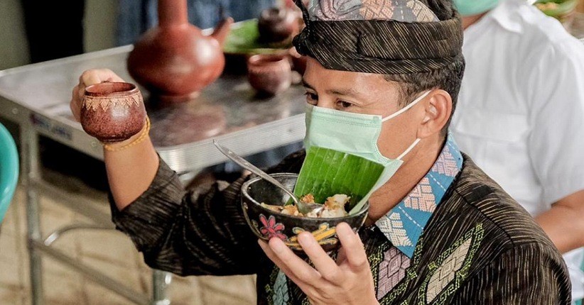 Terpikat Keindahan Desa Bilebante, Sandiaga Uno Ketagihan Lemongrass Tea dan Serabi Rumput Laut