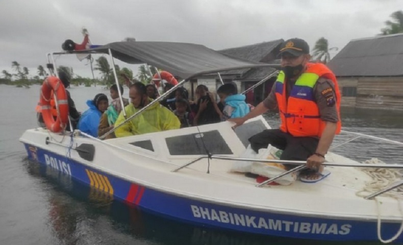 Banjir di Kalsel, Dua Kecamatan di Tanah Laut Hilang Disapu Banjir