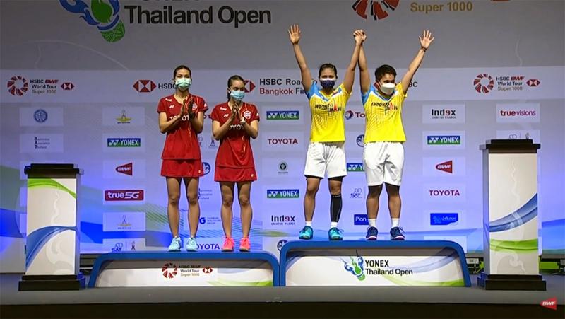 Hasil Lengkap Final Thailand Open 2021, Indonesia Hanya Raih 1 Titel