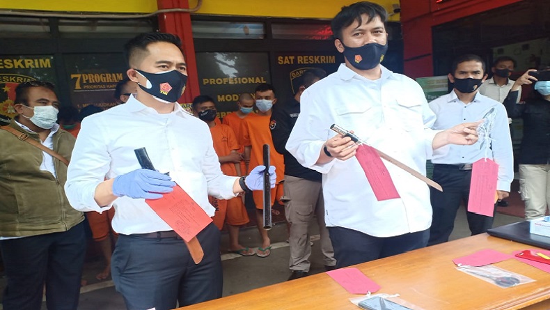 Beraksi di Tamansari dan Lukai 2 Mahasiswa Unisba, Dua Begal Ditangkap Polisi