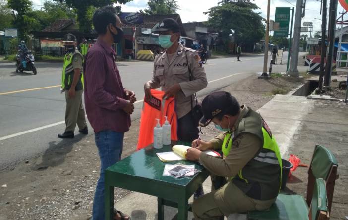 Gerakan Jateng di Rumah Saja, Polisi Gencarkan Operasi Yustisi 