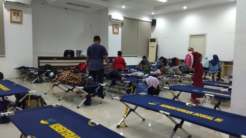 Gelombang Pengungsi Gempa Sulbar Berdatangan, Total 629 Orang Tiba di Makassar
