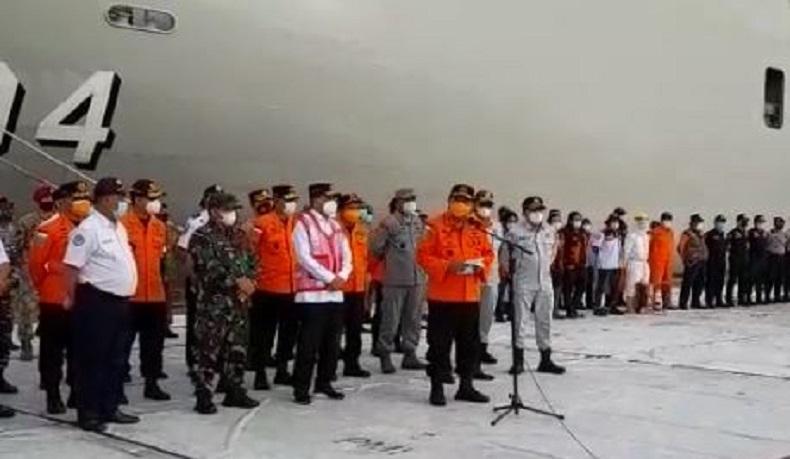 Operasi Pencarian Korban dan Pesawat Sriwijaya Air SJ-182 Dihentikan, Basarnas Tabur Bunga