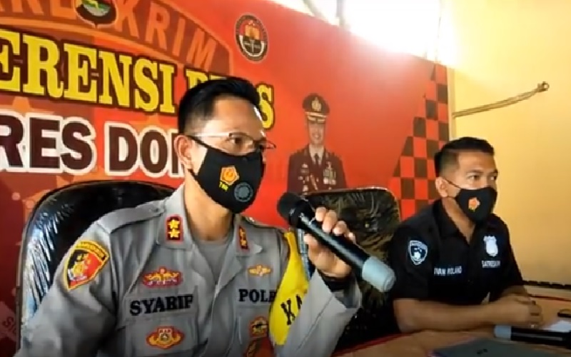 Terekam CCTV Oknum Polisi Mesum di Ruang Isolasi RSUD Dompu